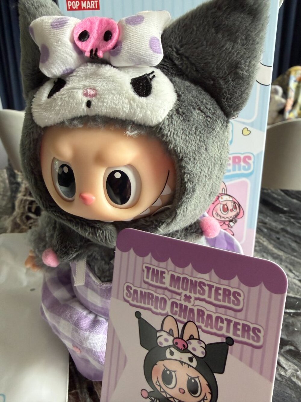 The monsters and Sanrio Characters